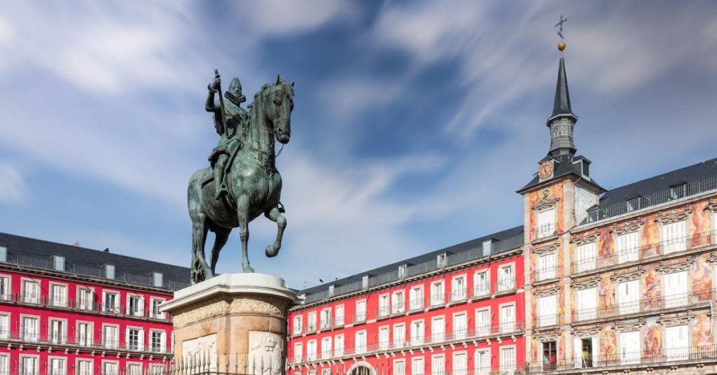 La Plaza Mayor de Madrid, España - Imagen de preview
