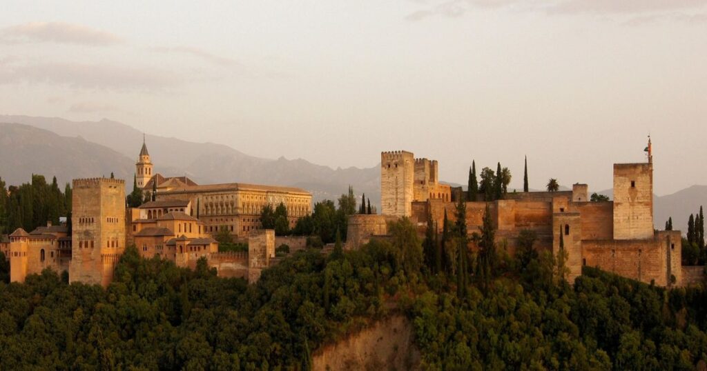 La Alhambra de Granada, en España