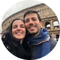 Foto de los autores: Borja y Laura