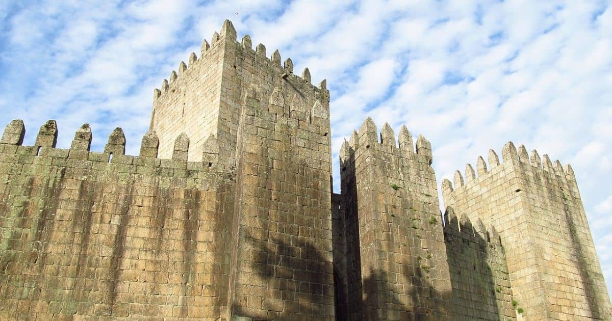 Castillo de Guimaraes en Portugal