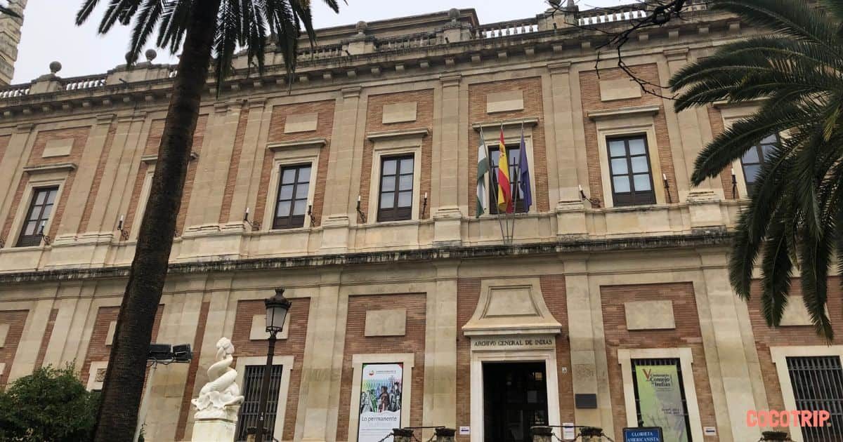 El Archivo General de Indias en Sevilla, España