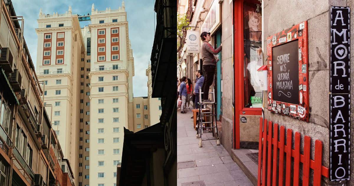 El Barrio de Malasaña en Madrid