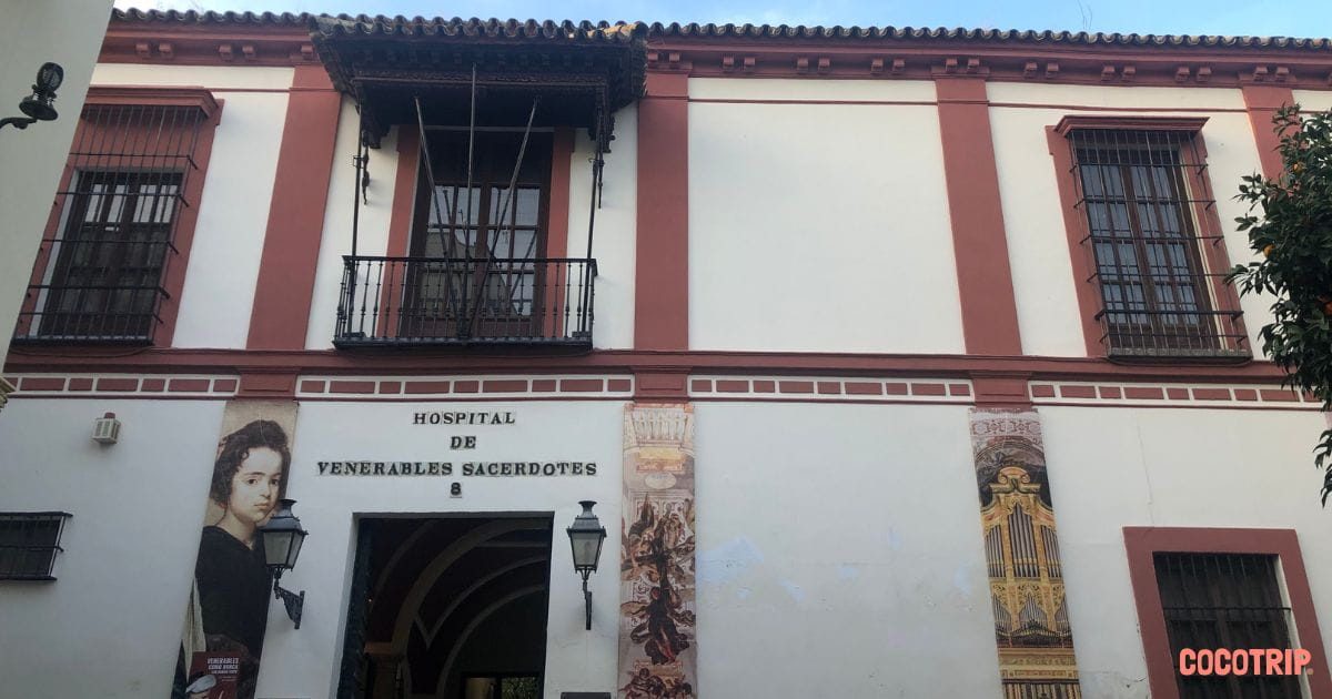 El Hospital de los Venerables en Sevilla, España