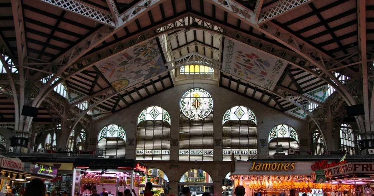 El Mercado Central, Valencia, España