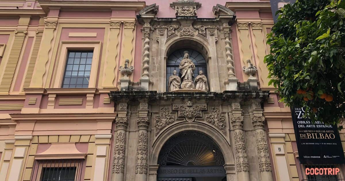 El Museo de las Bellas Artes de Sevilla, en España