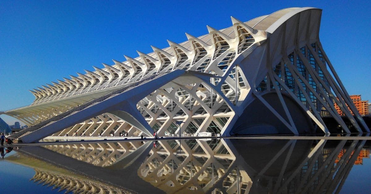 El Museo de las Ciencias, en Valencia, España