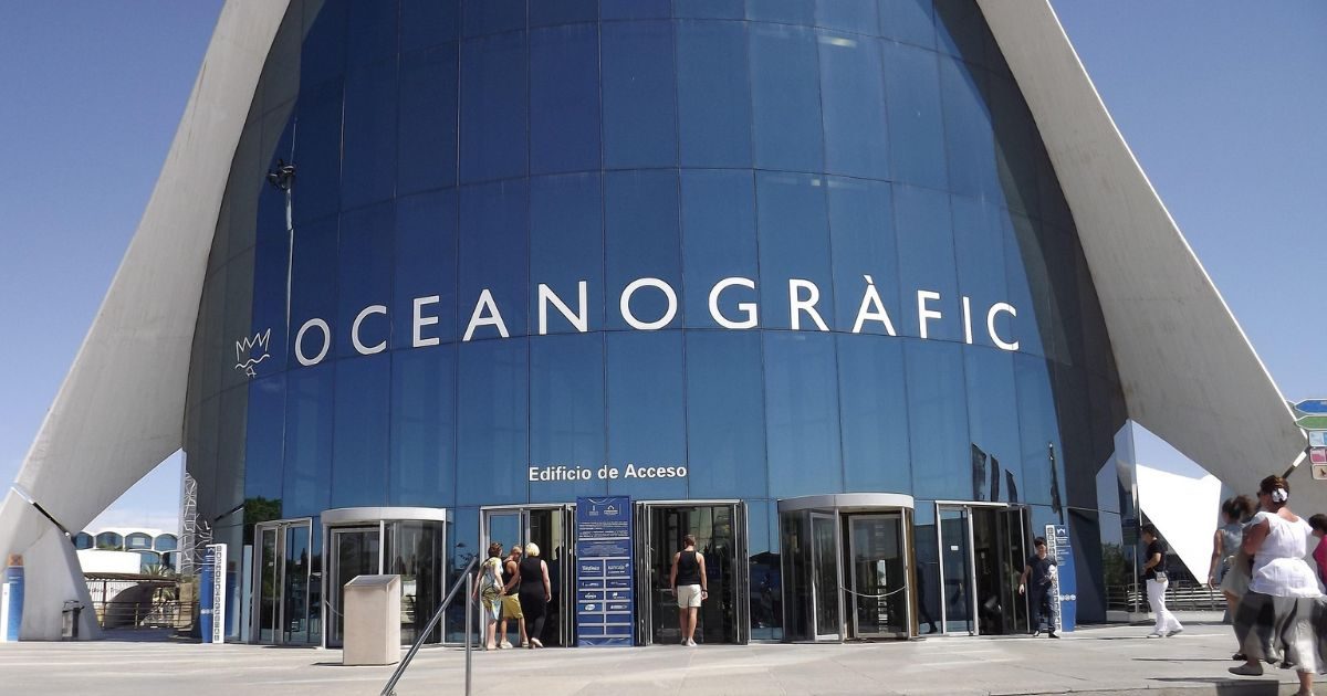 El Oceanogràfic de la Ciudad de las Artes y las Ciencias, en Valencia, España