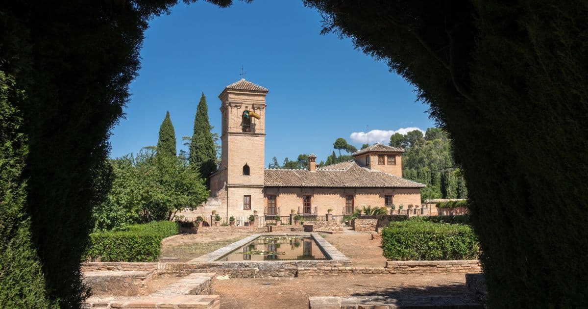 El antiguo Convento de San Francisco (Parador de Granada), en España