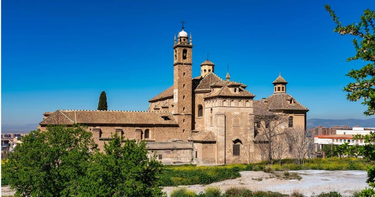 El monasterio de la Cartuja en Granada, España