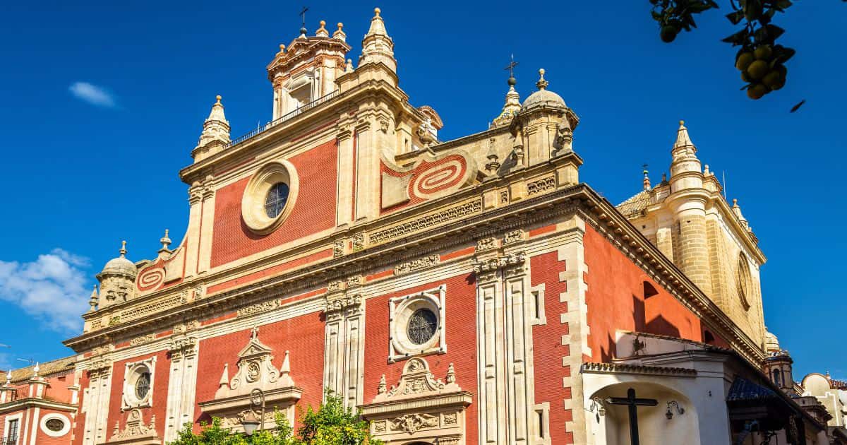 La Iglesia del Divino Salvador en Sevilla, España