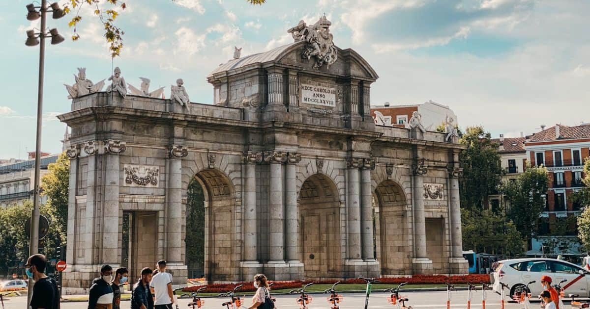 La Puerta de Alcalá en Madrid
