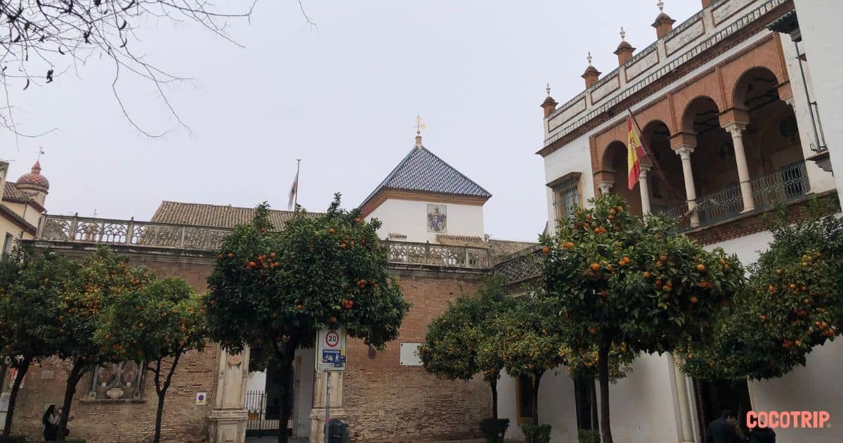 La casa de Pilatos en Sevilla, España