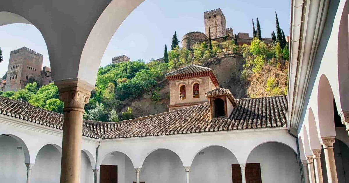 La casa de Zafra en Granada, España